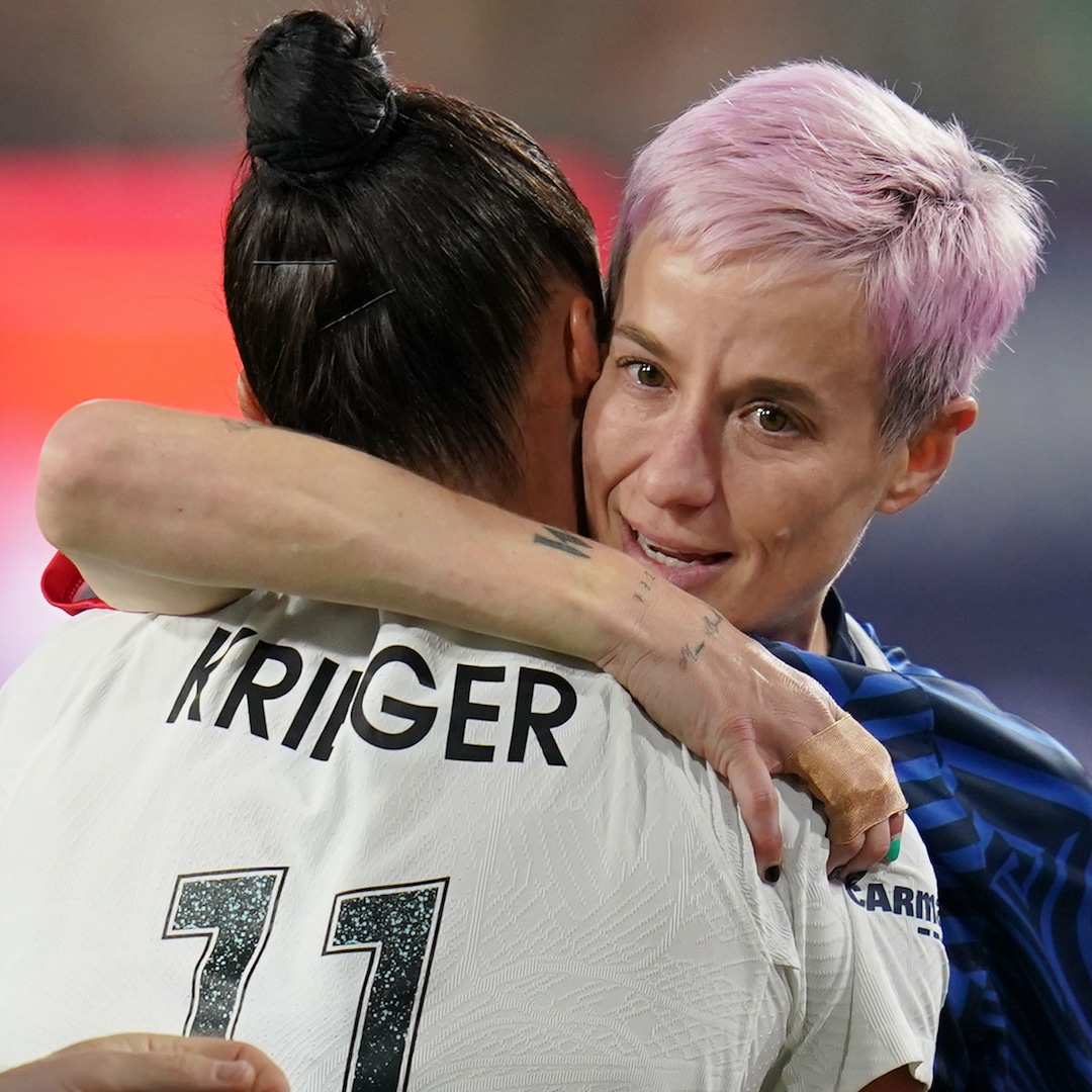 Megan Rapinoe’s Soccer Career Ends With Injury, Hug From Ali Krieger Megan Rapinoe’s Soccer Career Ends With Injury, Hug From Ali Krieger